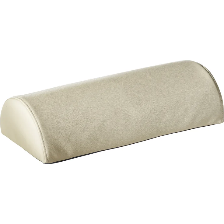 Infraworld Nackenrolle halbrund Kopfstütze Soft Polsterung für Saunakabine Beige – Bild 1