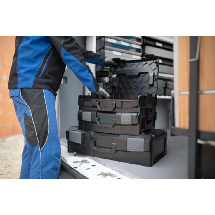 Sortimo Systemkoffer XL-Boxx schwarz / Industrial Line passend zu Bosch – Bild 3