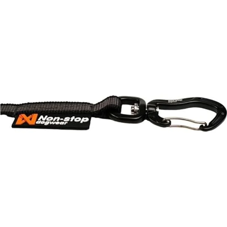 Non-stop dogwear Hundeleine Bungee Touring Leash 2m/23mm, reflektierend, ideal für Spaziergänge und Aktivitäten – Bild 2