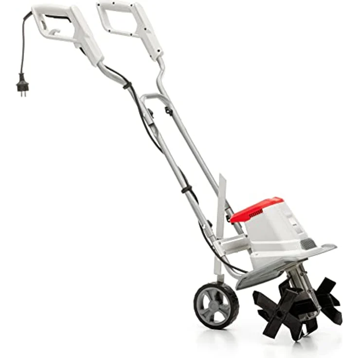 ikra GmbH Elektromotorhacke IET 1030, 30 cm Arbeitsbreite, 1.080-Watt-Motor, höhenverstellbarer Hacksporn, Sicherheitsschalter, Transportrad – Bild 1