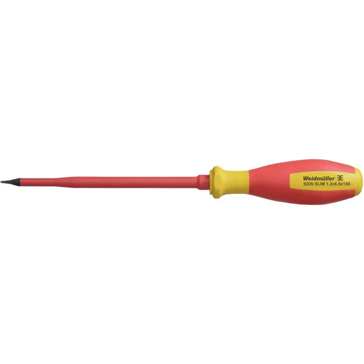 Weidmüller SDIS SLIM 1.2X6.5X150, Schlitz-Schraubendreher mit Klingenbreite 6.5mm und Klingenlänge 150mm