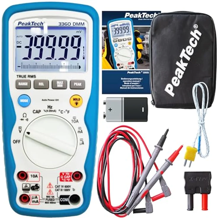 PeakTech 3360 - Multimeter digital 40000 Counts TRMS – Bild 2