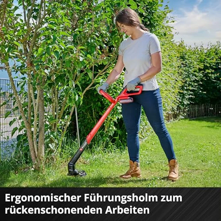 Einhell Akku-Rasentrimmer GC-CT 18/2411 Li P-Solo, schwenkbarer Motorkopf, ergonomisches Design, ohne Akku und Ladegerät – Bild 8