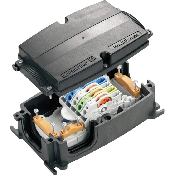 Weidmüller FP Box Verbindungselement, flexibel und starr, 500V/41A, IP65, Schwarz