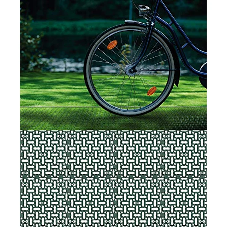 BigDean 4X Rasengitter Paddockplatte 50x50 cm Reitplatzmatten Rasenmatten Rasenwaben Kiesgitter Parkplatzrasen 1 m² – Bild 2