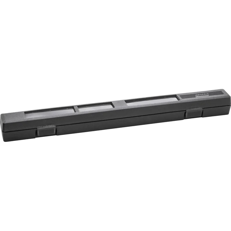 HAZET Safe Box 6060BX-8, Werkzeugkoffer aus robustem Kunststoff mit Sichtfenster, schwarz, ideal für Drehmomentschlüssel