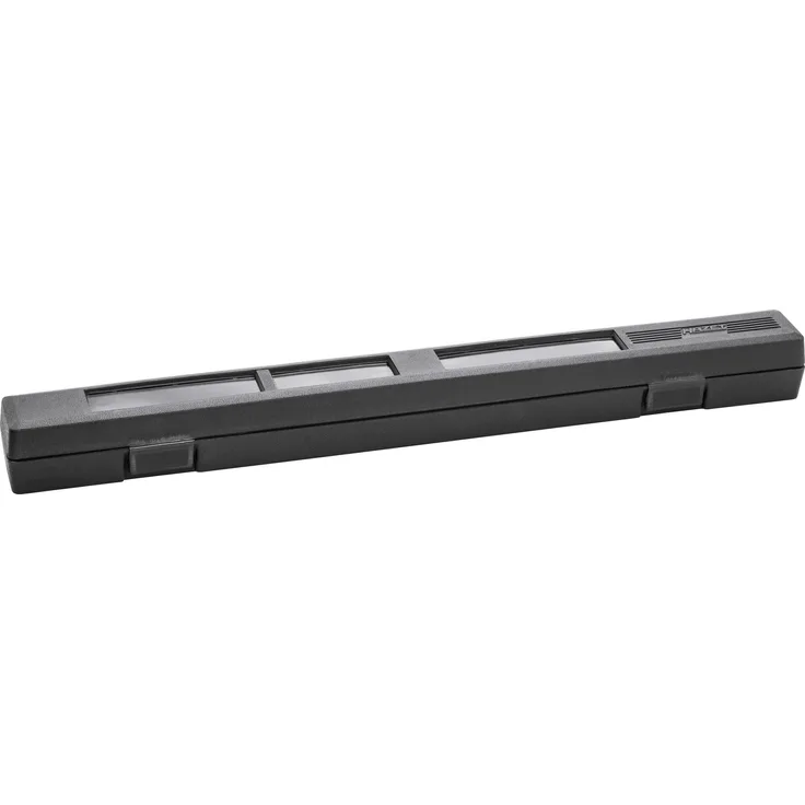 HAZET Safe Box 6060BX-8, Werkzeugkoffer aus robustem Kunststoff mit Sichtfenster, schwarz, ideal für Drehmomentschlüssel