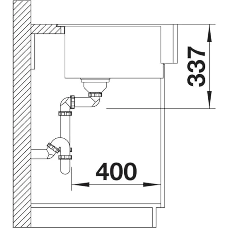Blanco VINTERA XL 9-UF, Landhausspüle 89,6 x 51 cm mit vertikaler Frontschürze, anthrazit – Bild 6