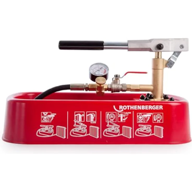 Rothenberger Prüfpumpe RP30 Manuell bis 30bar (61130) – Bild 2