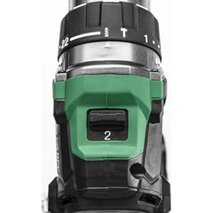 Hikoki Akku-Schlagbohrschrauber DV18DC (Basic) (HSC II), bürstenloser Motor, 140 Nm Drehmoment, 13 mm Schnellspannbohrfutter, ergonomisches Design – Bild 6