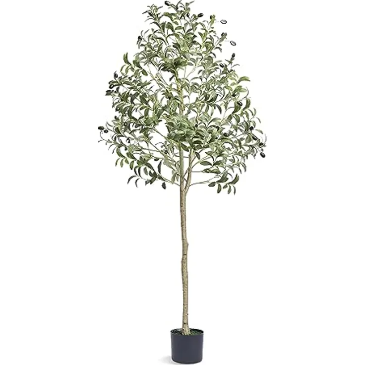 VEVOR Künstlicher Olivenbaum 60x60x155cm aus PE, geruchslos und wasserdicht, ideal für Wohnzimmer und Schlafzimmer