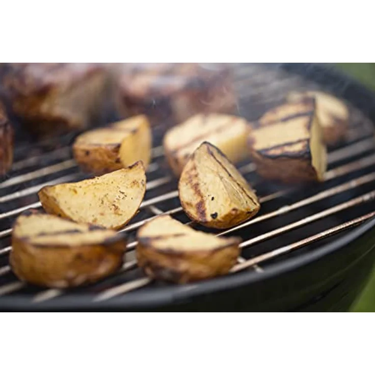 Weber 1123004 Smokey Joe Premium, Holzkohlegrill, 37 cm, crimson rot, für unterwegs, tragbar – Bild 12