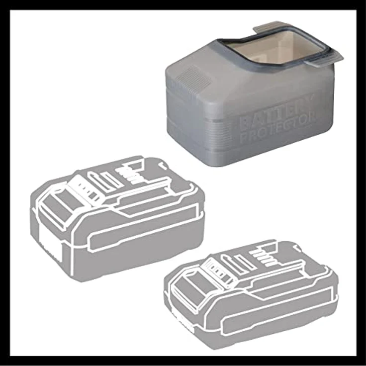 Einhell Original Akku-Schutzhülle für 18V Power X-Change Akkus, Schutz vor Staub, Feuchtigkeit, Spritzwasser - passend z.B. für HYPRESSO – Bild 3