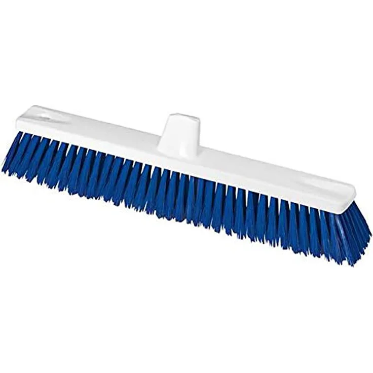 Nölle HACCP-Größflächenbesen 45 cm, Borstenstärke 0,25 mm, blau