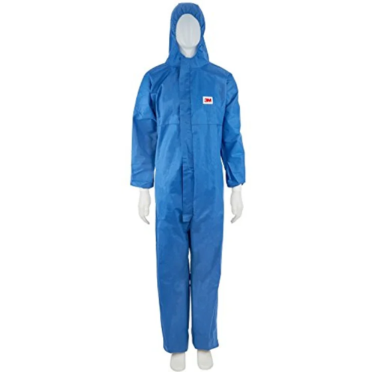 3M 45303XL Schutzanzug 4530, Atmungsaktiv, Antistatisch, Flammhemmend, Kleidergröße XXXL, Blau – Bild 2