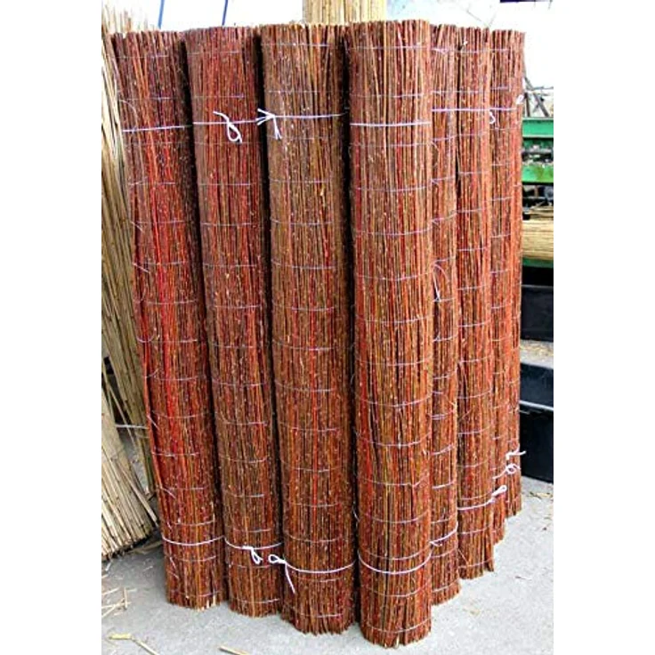 Lorek Weidenmatte Premium Sichtschutzmatte, witterungsbeständig, 80 x 300 cm, 22 Größen für Garten, Terrasse und Balkon – Bild 1