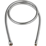 Grohe Brauseschlauch Metallbrauseschlauch 1/2 Zoll x M15/1 x 1400 mm für Spültischbatterien, verchromt - Passend zu K4 33 782 und ZEDRA 32 462