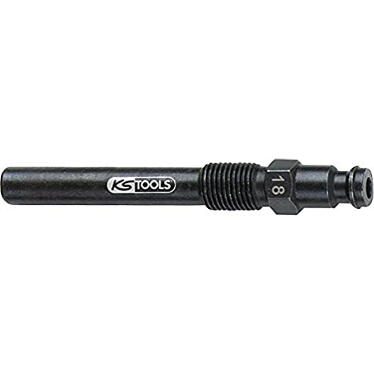 Kstools Glühkerzen Adapter, M10x1,0 Außengewinde, 75 mm Länge, Typ #18