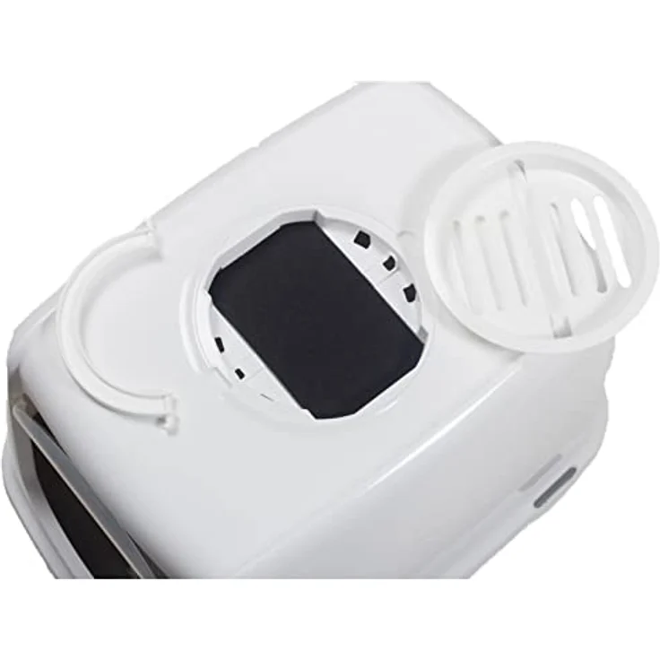 Katzentoilette "Oscar" grau 50 x 37 x 39 cm – Bild 4