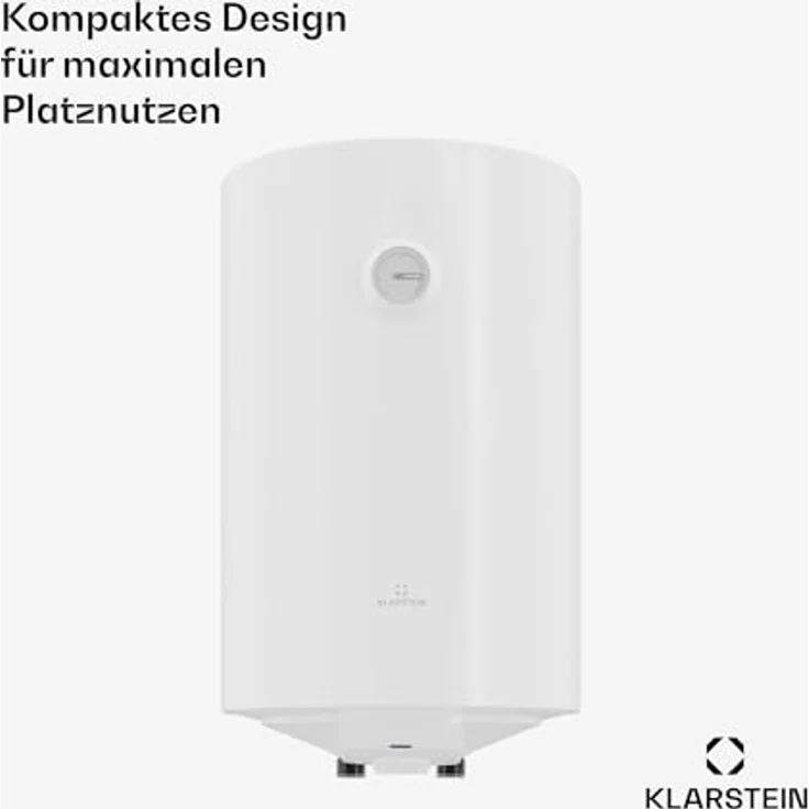 Klarstein ENDURAHEAT MAX 30 Warmwasserspeicher, 30 Liter, 1500W, max. 75°C, platzsparendes Design – Bild 4