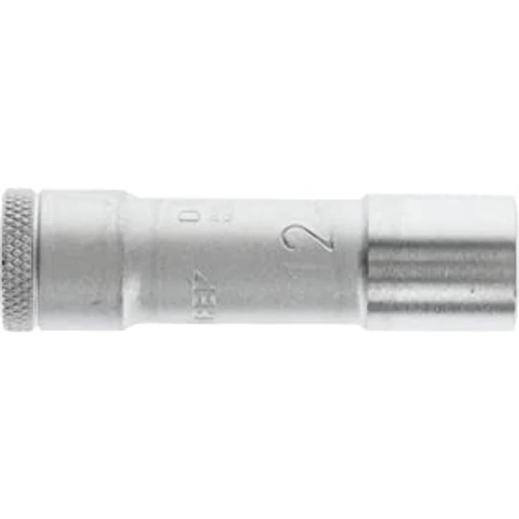 Gedore Bit- und Steckschlüsselset, Steckschlüsseleinsatz D 30 L 3/8″ 12-kant SW 12 mm, verchromt – Bild 5