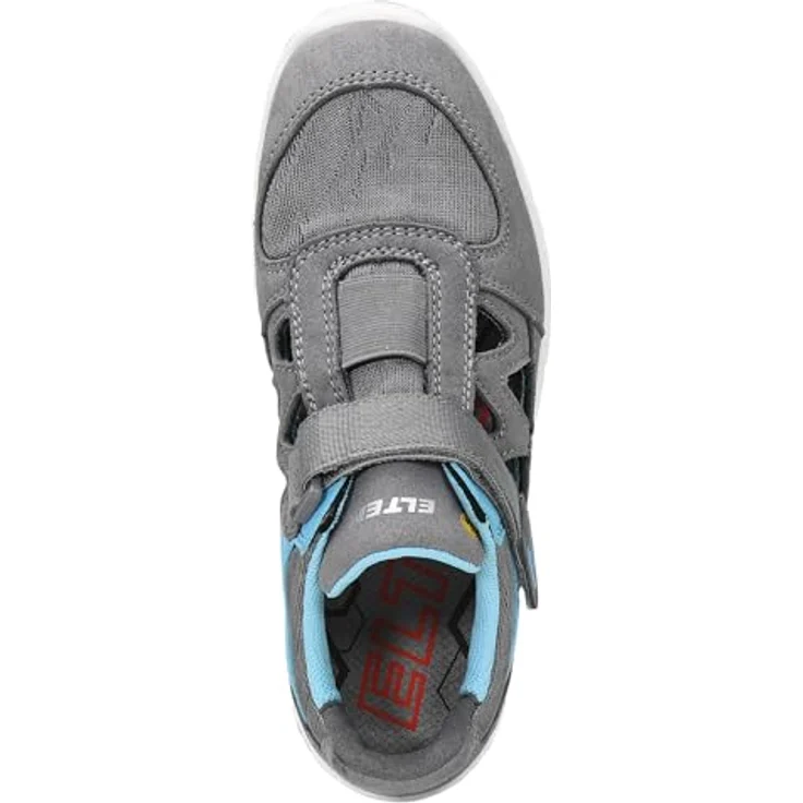 Elten MADDIE Grey Easy, Sicherheitssandale S1P mit Stahlkappe, rutschfester Sohle, Klettverschluss, Gr. 36 – Bild 6