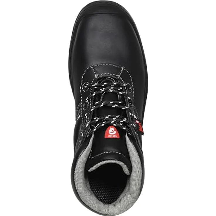 Elten Sicherheitsschnürstiefel S3 BASIC Compo Mid, Rindleder, Gr. 39, atmungsaktiv, rutschfeste PU/PU-Sohle, Kunststoffkappe – Bild 6
