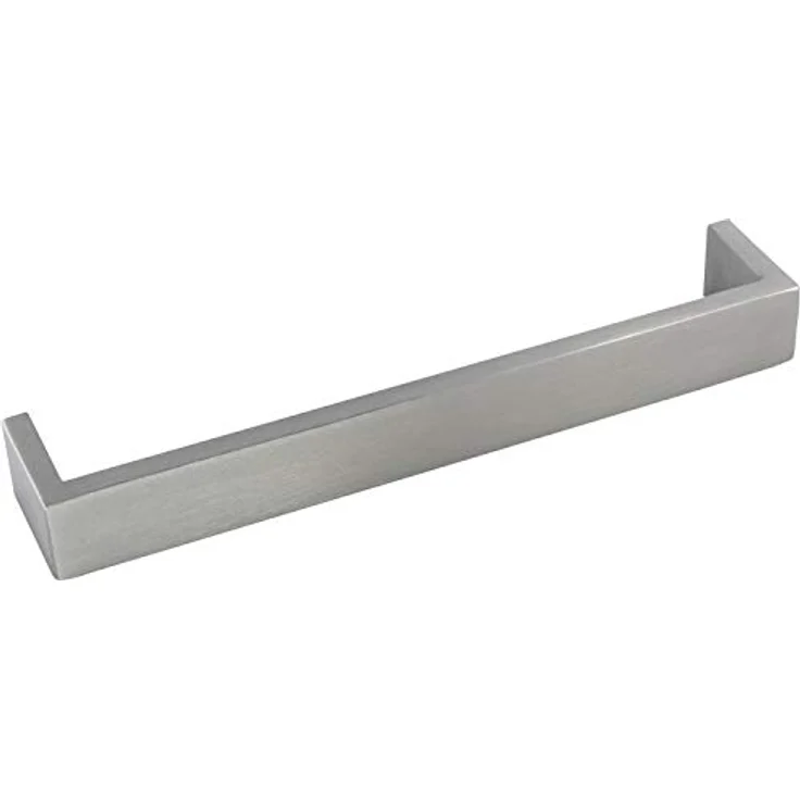ACCURIDE Mirach Möbelgriff, eckig, Edelstahl gebürstet, 294 mm Breite, Lochabstand 288 mm, Silber