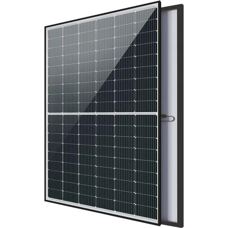 Leicke Solarmodul 400W, monokristallines Solarpanel mit 108 effizienten Zellen, IP68 wasserdicht, PID-resistent, für Haus, Garten, Boot - Weiß