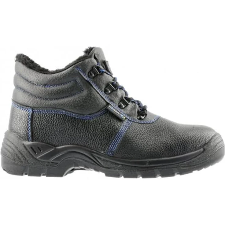 Högert Technik MURITZ, Winter-Arbeitsstiefel S3 SRC 45, isolierte Stiefelette, schwarz – Bild 2