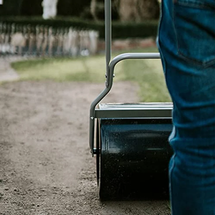 AL-KO GW50 Gartenwalze GW 50, 50 cm Arbeitsbreite, Gewicht mit Sandfüllung 120 kg oder mit Wasser 72 kg, stabile Ausführung in Stahlblech, inkl. Schmutzabstreifer – Bild 4