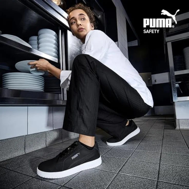 PUMA Safety Stellar ST BLK, Sicherheitsschuh in Größe 46, schwarz – Bild 6