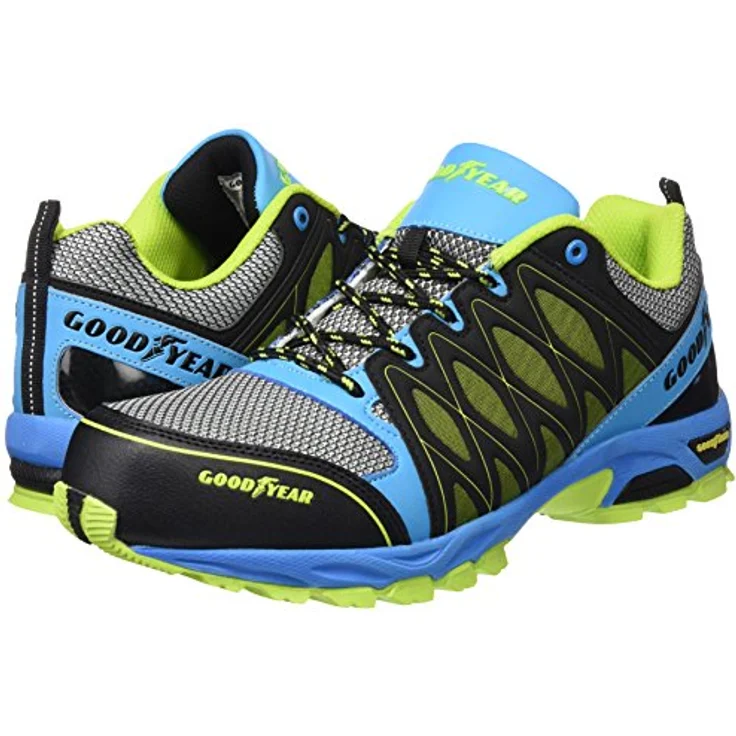 Goodyear GYSHU1503A S1 Sicherheitsschuh, sportlicher Pro Lite Trainer in athletic Design, blau – Bild 9