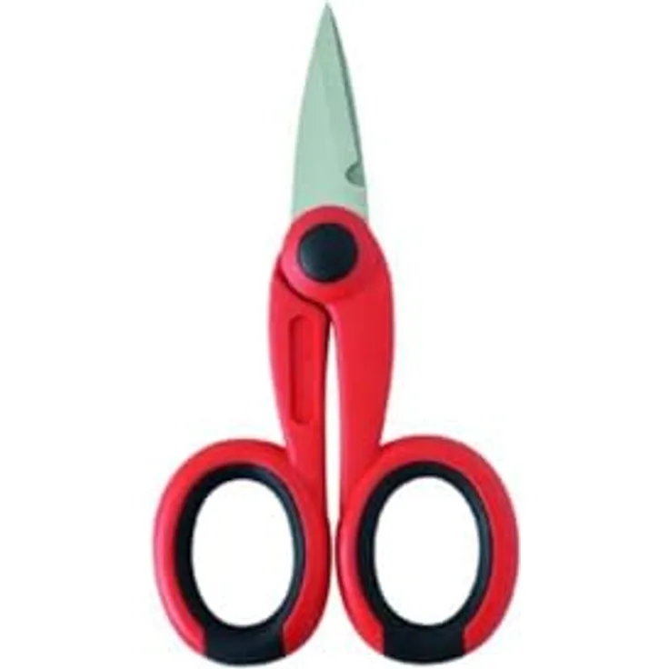 Best Price Square Weidmuller 9918230000 - Schere 2K Red-Line - Vielzweckschere, gezahnt, mit Drahtschneider, rot