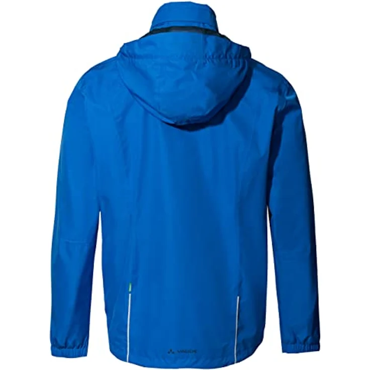 VAUDE MEN'S ESCAPE BIKE LIGHT JACKET, umweltfreundliche Regenjacke in Schwarz – Bild 2