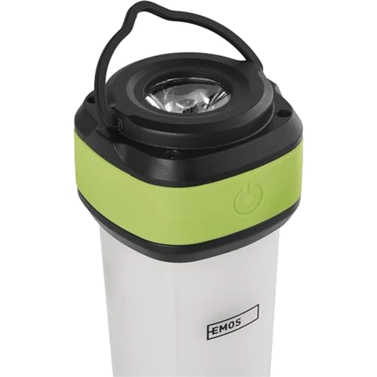 EMOS LED Camping Laterne, tragbare 360° Akku-Campinglampe mit Rotlicht und Powerbank Funktion, Magnet und Haken, 7 Modi, 360 lm, 190 m Leuchtweite - blau – Bild 5