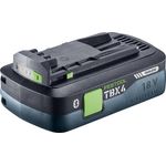 Festool 578745 BP 18 TBX 4 C-ASI, Akku-Adapter 18V 4Ah mit Tabless Zelltechnologie und AIRSTREAM Schnellladung