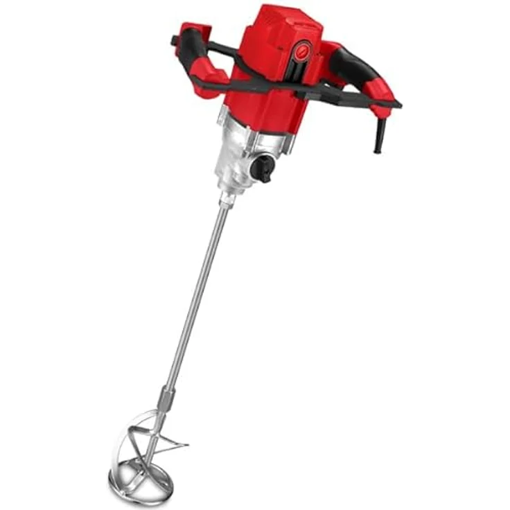 Hecht Rührwerk 1800 Watt, 2-Gang-Metallgetriebe mit ergonomischem Griff und 59 cm Rührquirl für dickflüssige Materialien – Bild 1