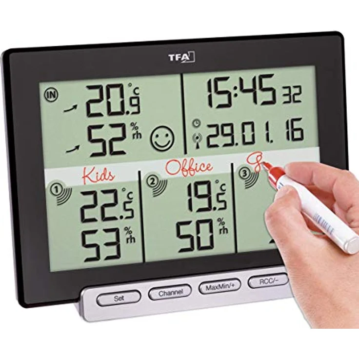 Thermo-Hygrometer Multi-Sens TFA 30.3057.01 Raumklimakontrolle – Bild 4