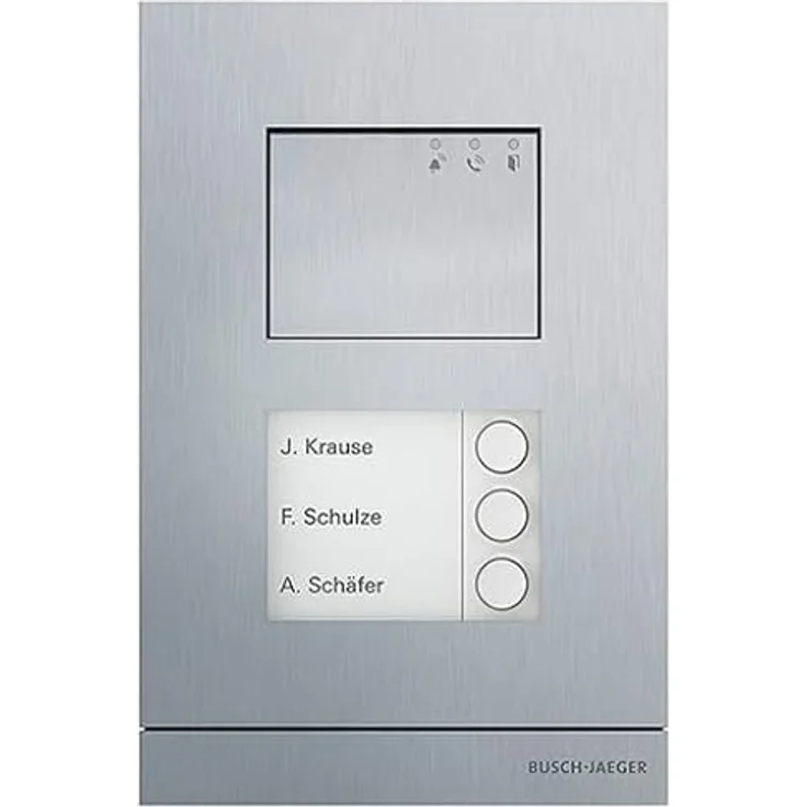 Busch-Jaeger A21051P3-A-03 Außenstation Audio, 3-Fach, Aluminium (2TMA200010A0003) – Bild 2