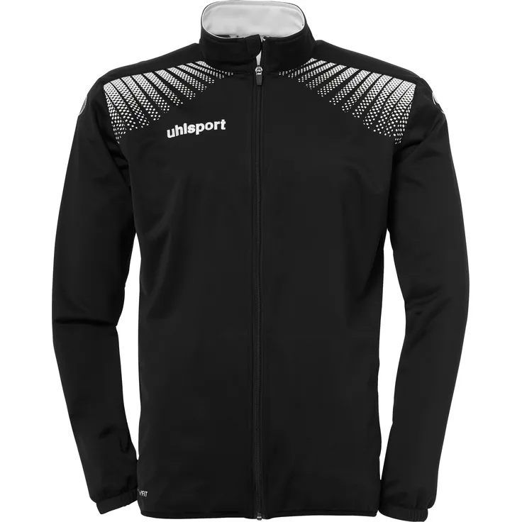 Uhlsport GOAL CLASSIC JACKE XXL schwarz/limonengelb, Arbeitsjacke mit kontrastfarbenem Innenkragen