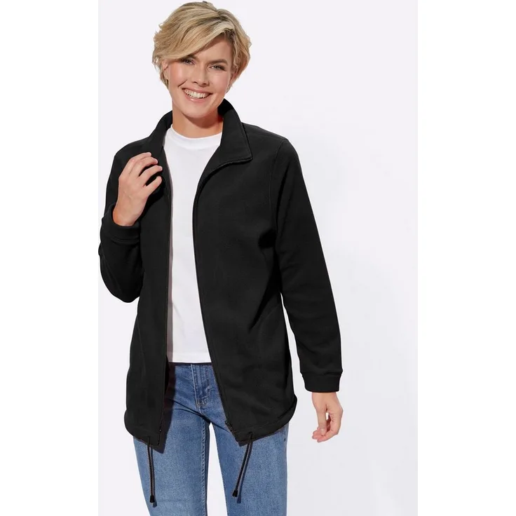 Witt Fleecejacke Fleecejacke, Arbeitsjacke mit doppelt gesteppten Ziernähten und Antipilling-Ausrüstung