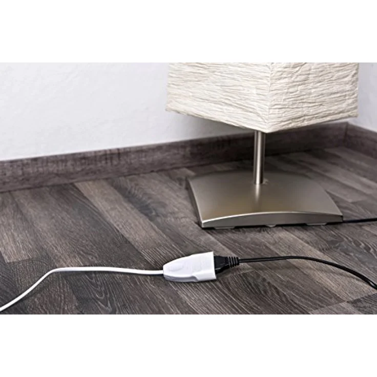 Meister Steckdosenverlängerung Euro-Verlängerung 5 m, weiß| IP20 - Preisvergleich – Bild 2