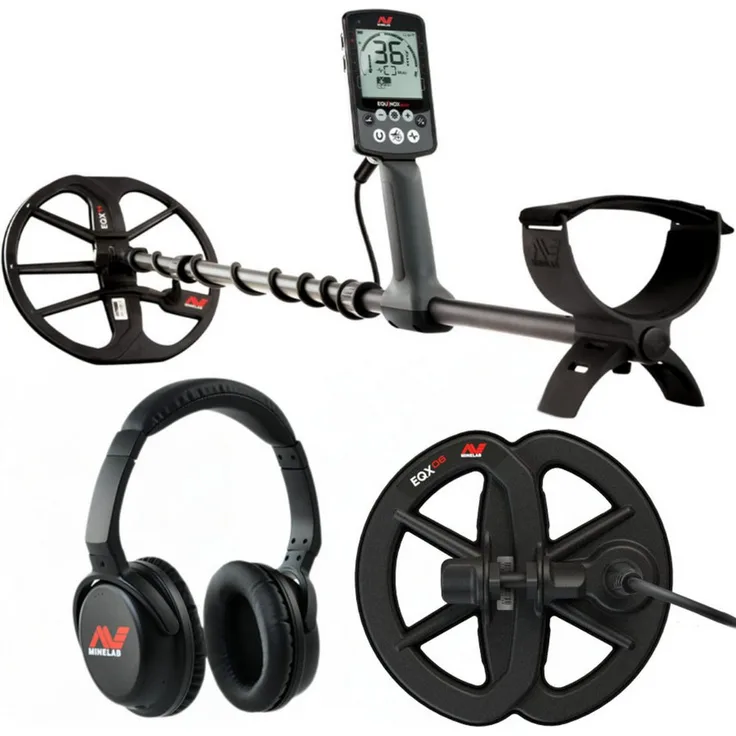 Minelab Metalldetektor Equinox 800, Multifrequenz + Gratis 6" Spule, komplett wasserdicht bis zu 3 Meter - Preisvergleich