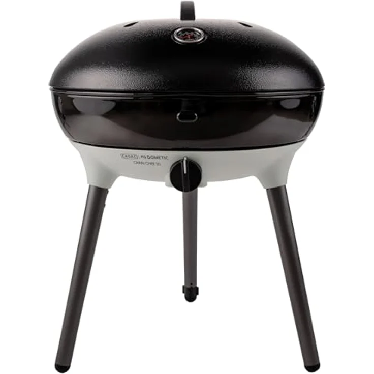 Cadac Carri Chef 50 BBQ, tragbarer Gasgrill mit 30 mbar Druck, grün-schwarz – Bild 7