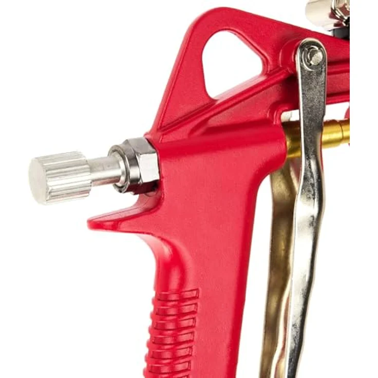 Mar-Pol Lackierpistole Trichterpistole, 7,5L Farbbehälter, 4/6/8mm Düsen, Gelenk Schnellkupplung, 6-tlg. Set – Bild 6