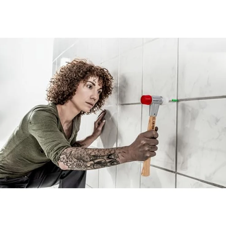 BASEPLEX-Schonhämmer, mit Zinkdruckguss-Gehäuse und Holzstiel | Ø=30 mm | 3968.030 – Bild 11