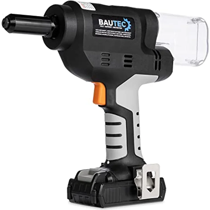 BAUTEC Akku-Nietgerät mit 20.000 N Setzkraft » im Profiset mit Koffer » Blindnietsetzgerät » Akkunieter » Nieter – Bild 2