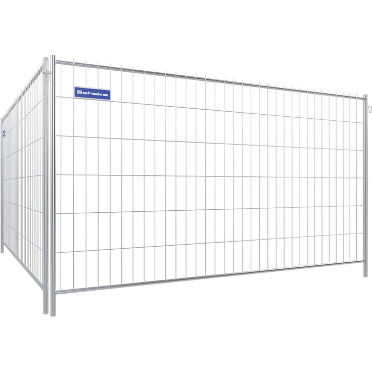 Schake Mobilzaun Cloud, 2m Höhe, Drahtstärke 2,5mm, sendzimirverzinkte Konstruktion, Set mit 40 Stück