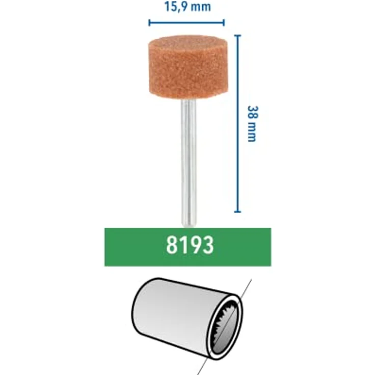 Dremel Schleifstein 8193 Arbeits-Ø: 15,9 mm, - Preisvergleich – Bild 2